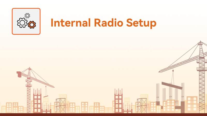 Internal Radio Setup